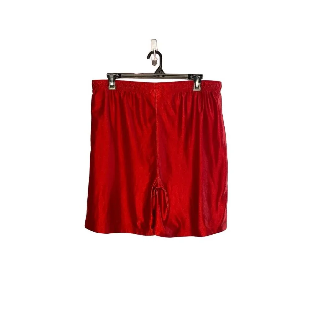 NFL Atlanta Falcons men's red Basketball shorts size XL Athletic 8.5” inseam - Picture 2 of 10